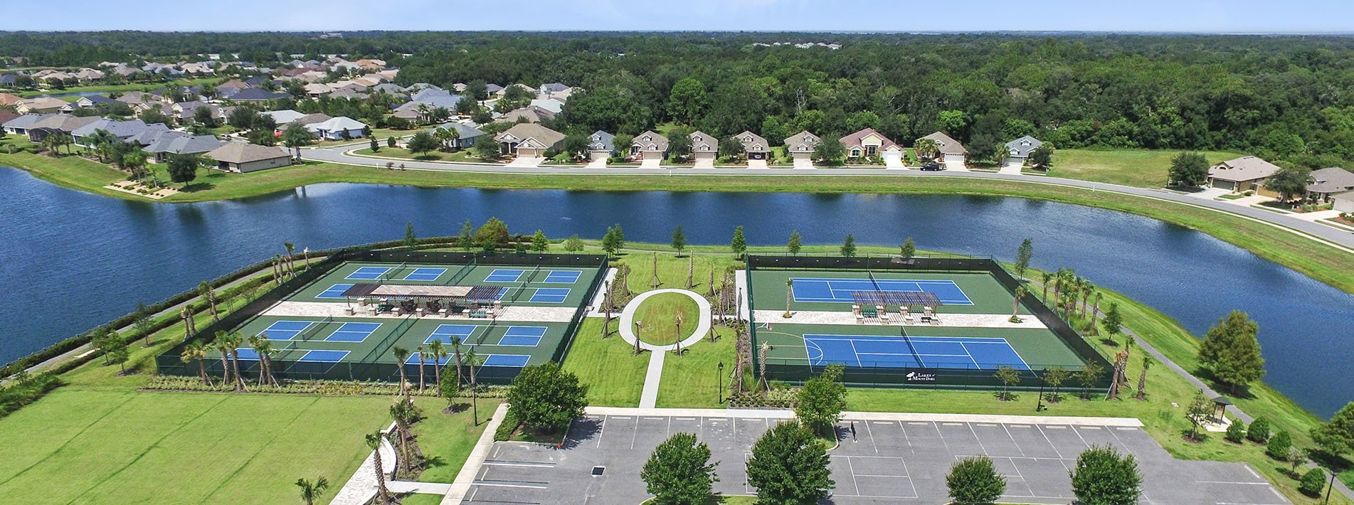Lakes of Mount Dora - 55 Plus Active Adult Sports Courts - Central Florida