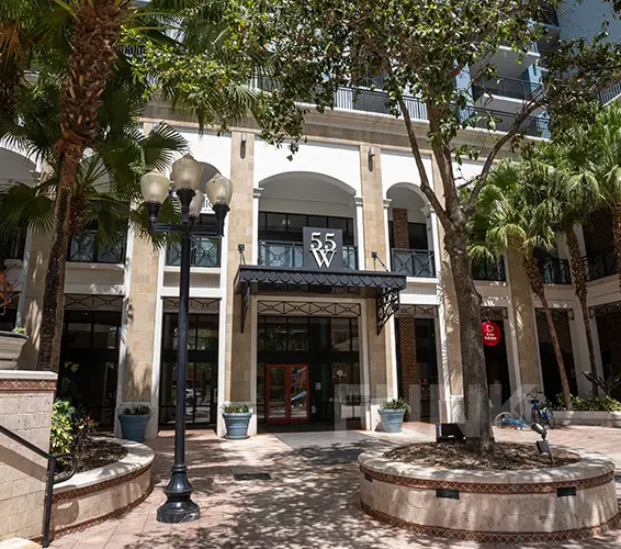 55 West Store Front