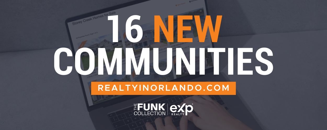 16 New Orlando Community Pages on RealtyInOrlando.com