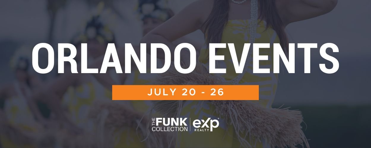 Orlando Area Events Banner July 20 - 26