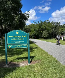 West Orange Trail in Oakland, Florida